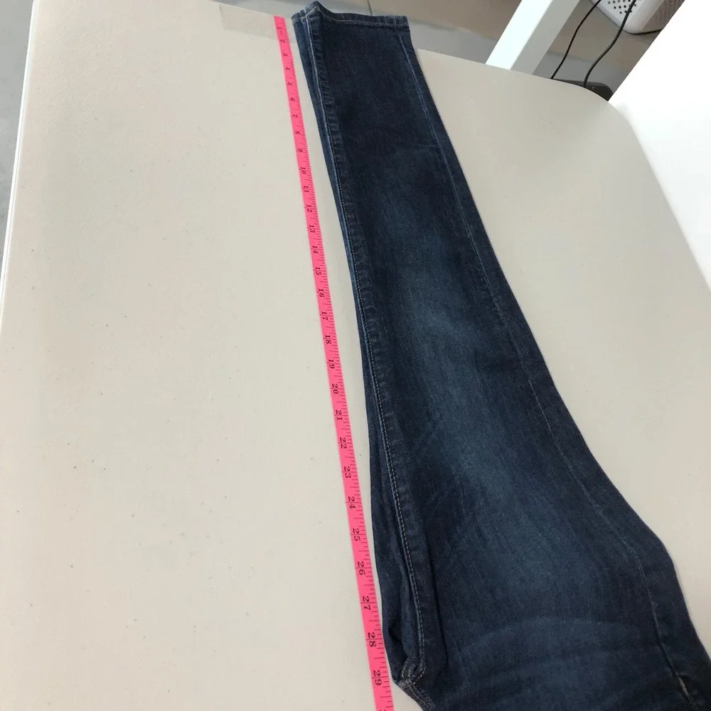 Banana Republic Womens Skinny Jeans Size 28‎ Dark Wash Premium Denim
